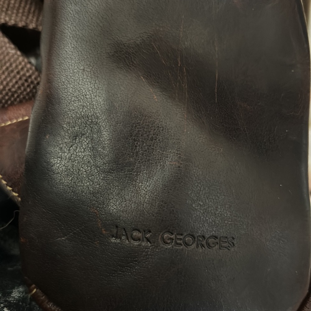 Leather backpack - Picture 4 of 4